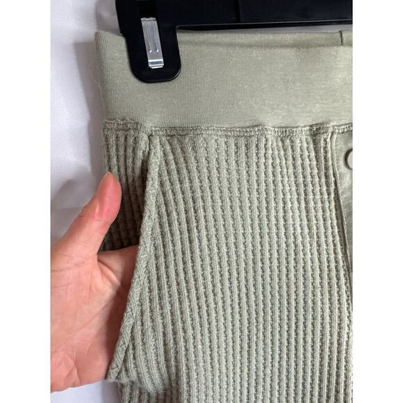 Jonathan Simkhai Waffle Knit Jogger Pants in Willow XS NWT - Picture 6 of 11